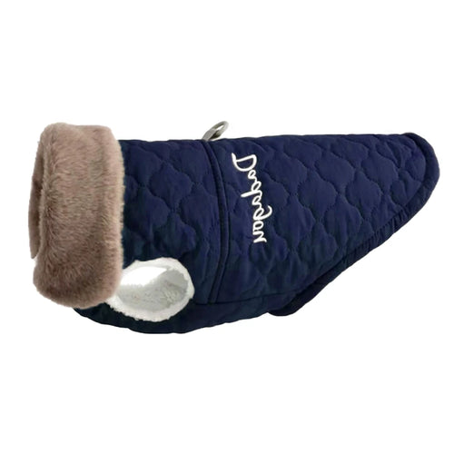 Warm Fleece Dog Jacket Vest Winter Dog Clothes Puppy Cats French