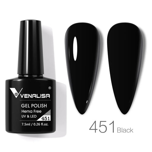 Venalisa Nail Gel Polish 7.5ml HEMA FREE Soak Off UV LED Gel Varnish