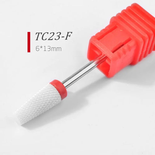 Ceramic Nail Drill Bits Milling Cutter Nail Files Grinding Head