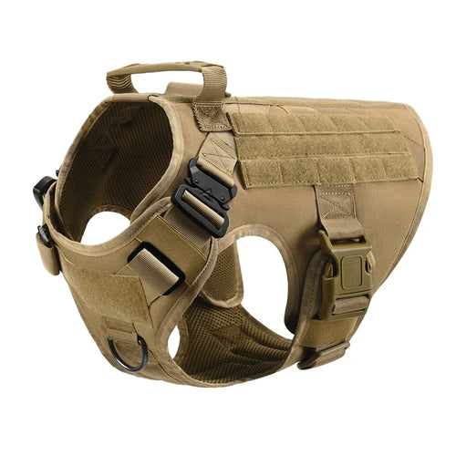 Military Large Dog Harness Pet German Shepherd K9 Malinois Training