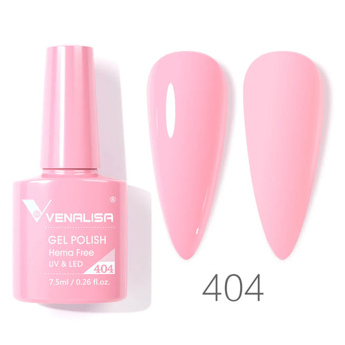 Venalisa Nail Gel Polish 7.5ml HEMA FREE Soak Off UV LED Gel Varnish