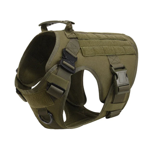 Military Large Dog Harness Pet German Shepherd K9 Malinois Training