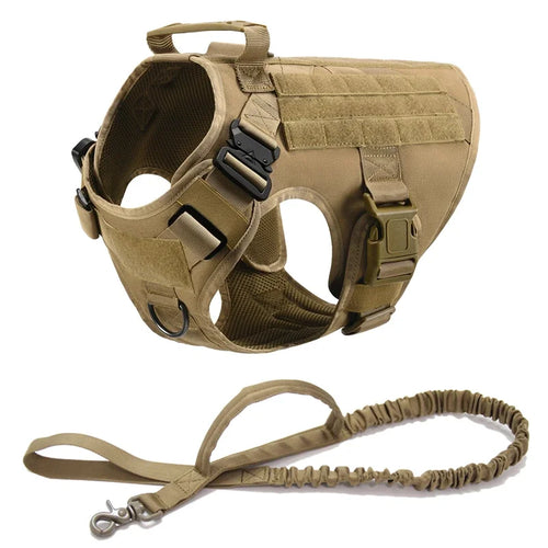 Military Large Dog Harness Pet German Shepherd K9 Malinois Training