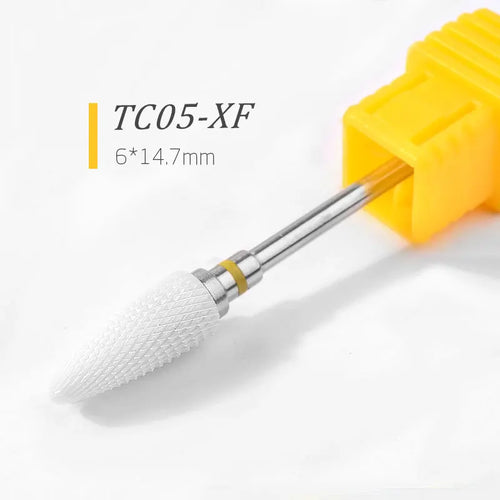 Ceramic Nail Drill Bits Milling Cutter Nail Files Grinding Head