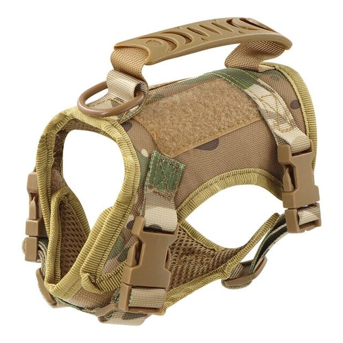 Tactical Cat Harness For Small Dog Adjustable Kitten K9 Vest With