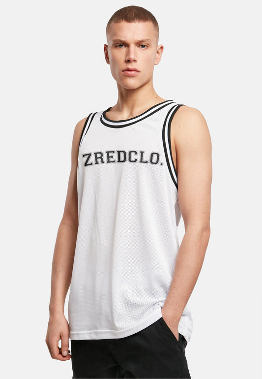 Mesh Tanktop - white - Herren