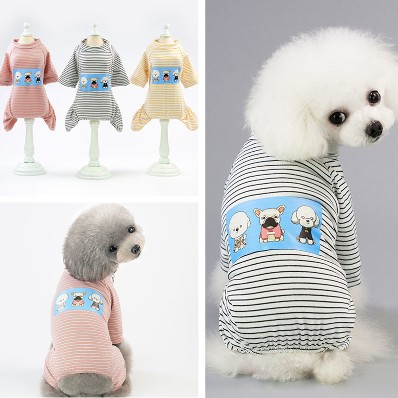 Warm Dogs Pajamas For Small Pet Dog Cat Clothes