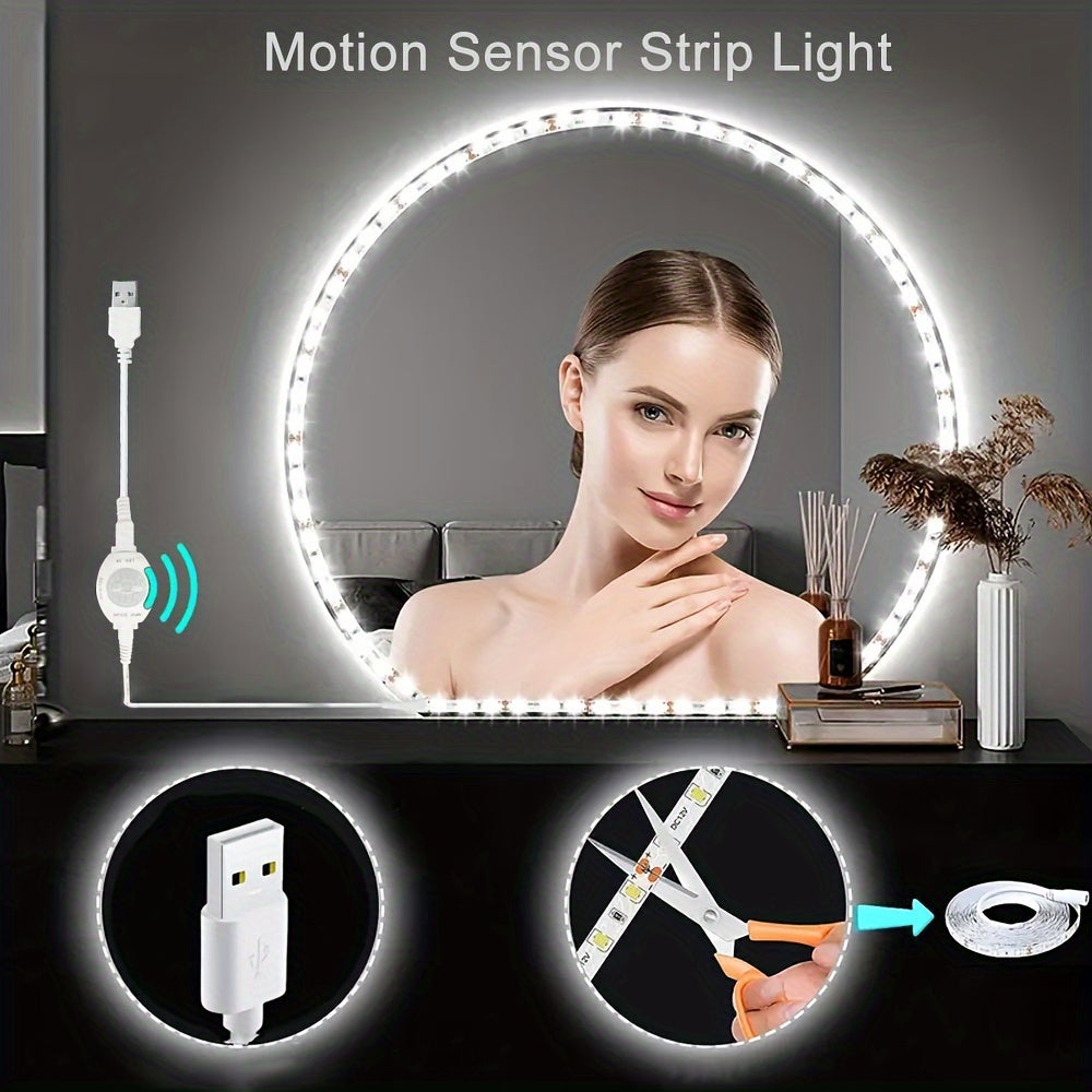 Flexible Motion Sensor LED Strip for Home Lighting