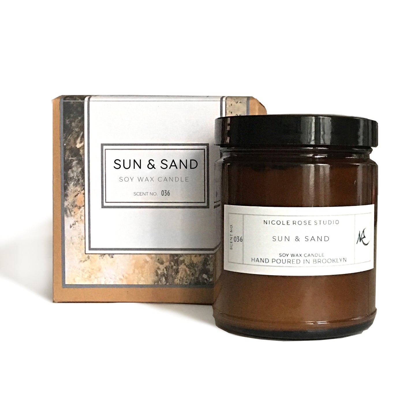 Sun + Sand Soy Wax Candle