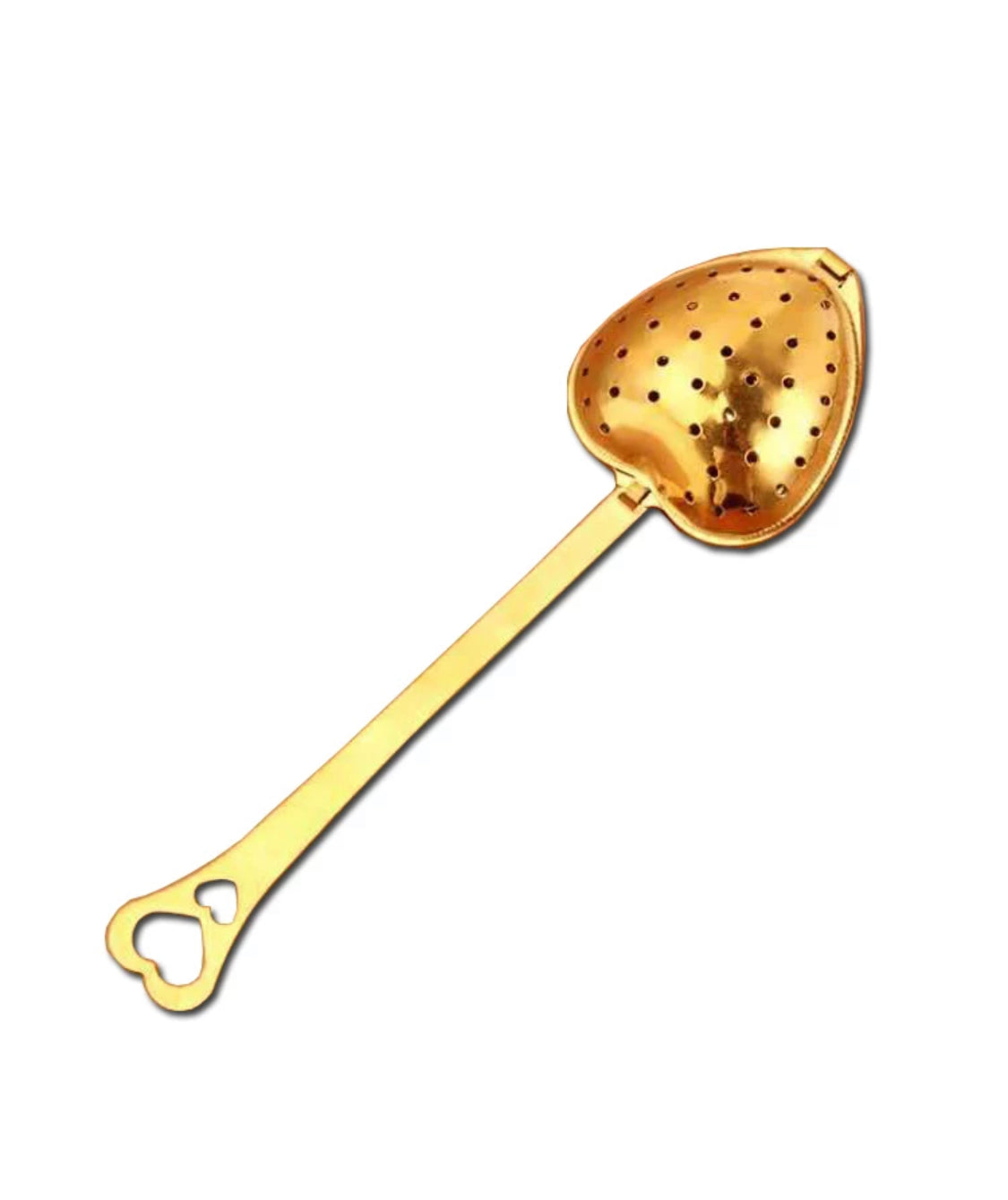 Heart Shaped Tea Infuser Silver or Gold