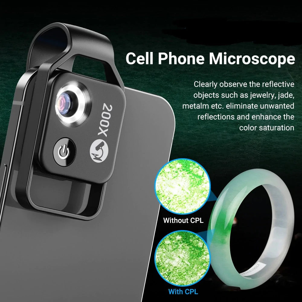 Dragon 200X Digital Zoom Lens for Mobile Phone