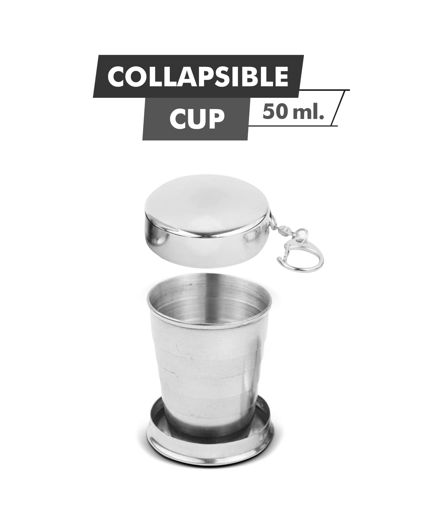 Stainless Steel Collapsible Cup