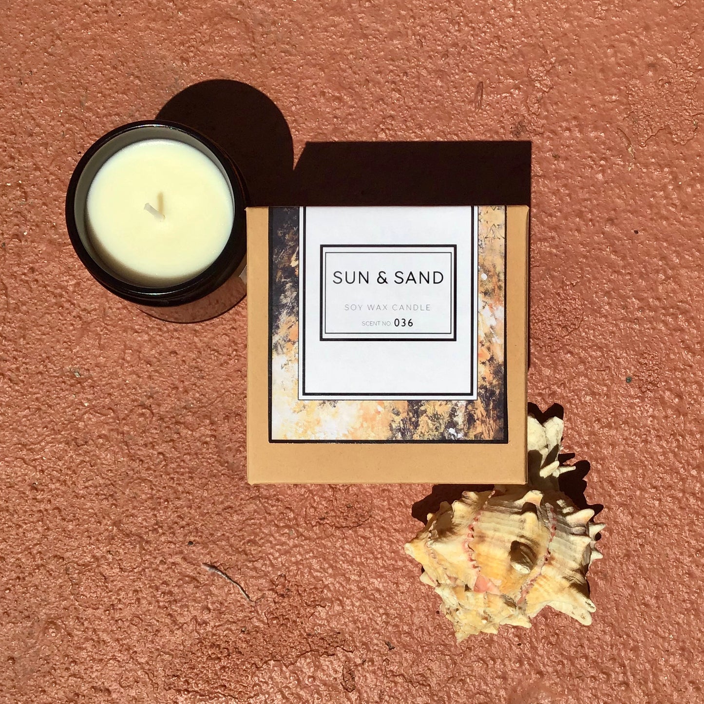 Sun + Sand Soy Wax Candle