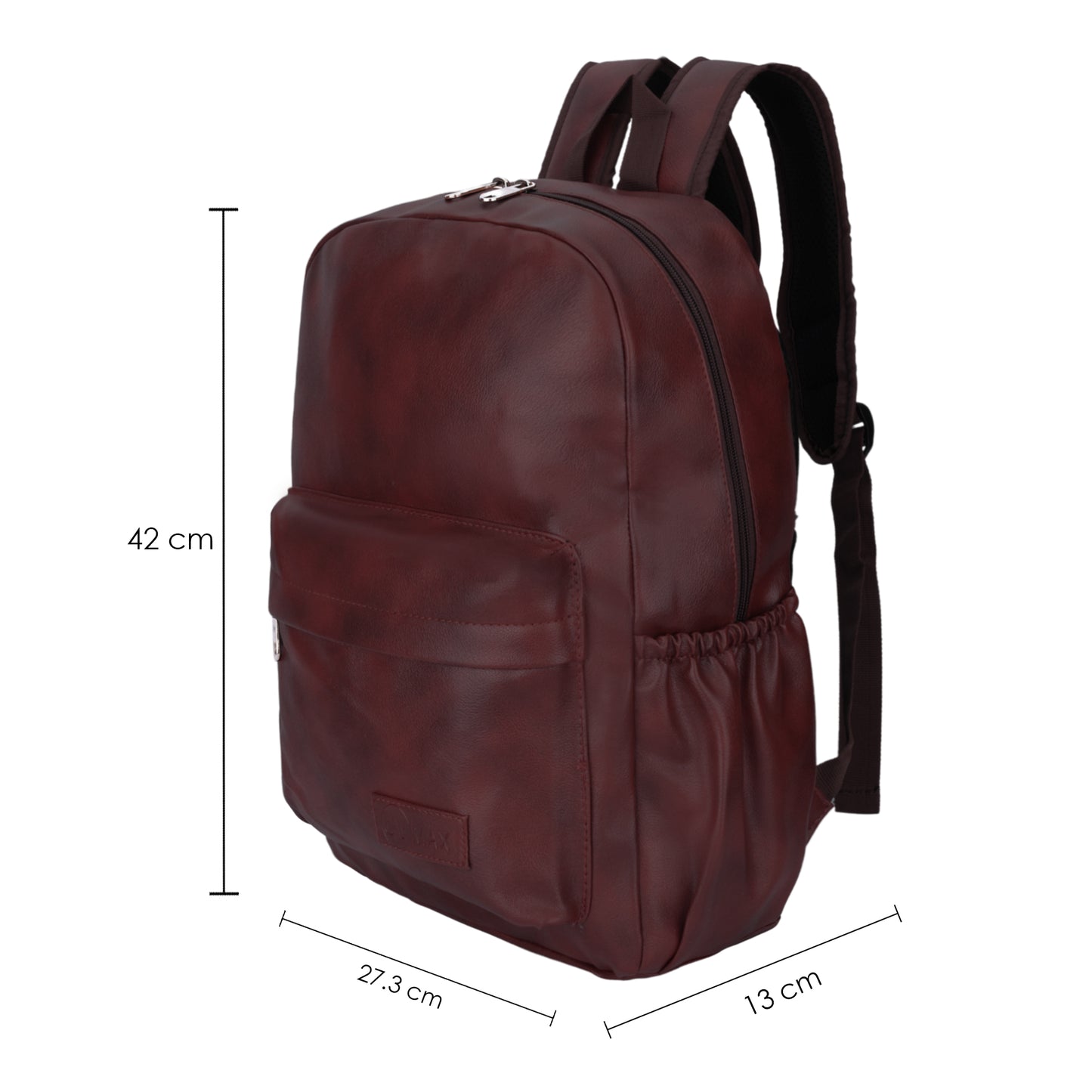 Men's Fashion PU Leather 20L BackPack For College  Size 27X13 CM