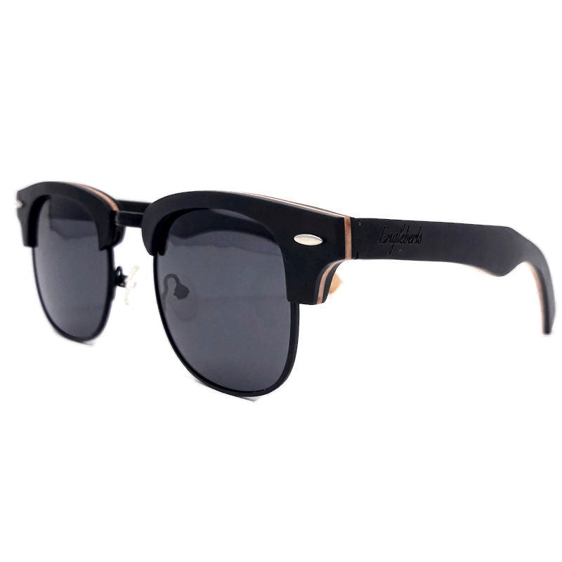 Skateboard Multi-Layer-Club Sunglasses, Polarized Lenses, With Case