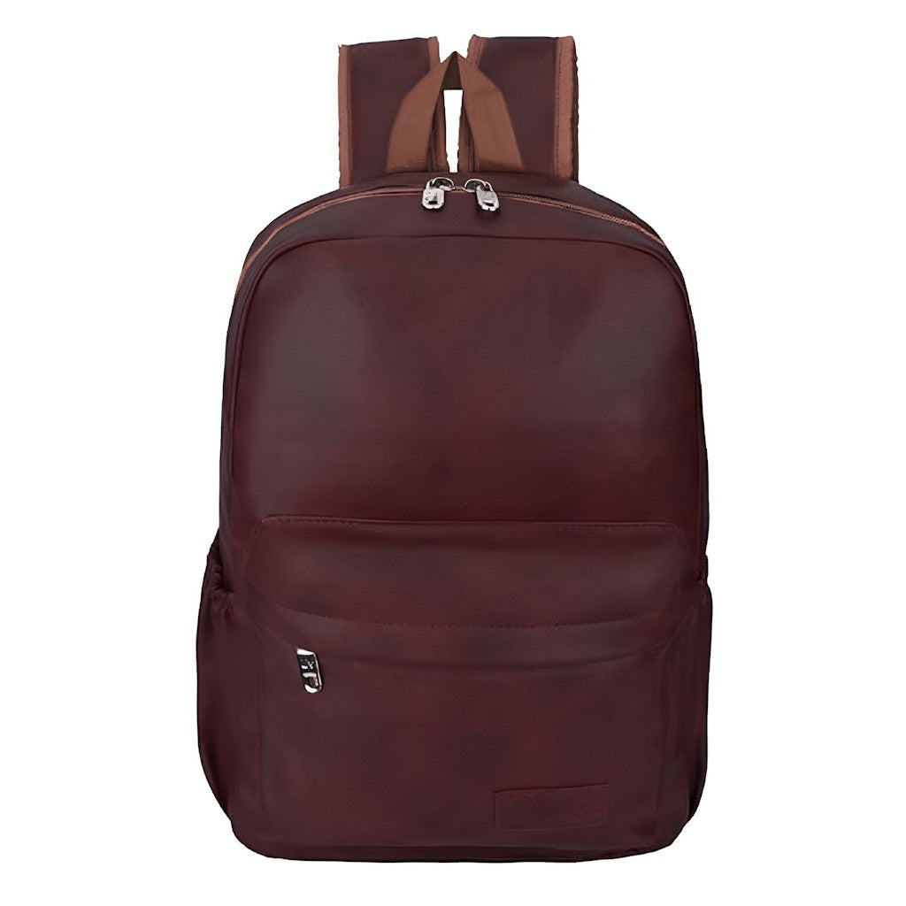 Men's Fashion PU Leather 20L BackPack For College  Size 27X13 CM