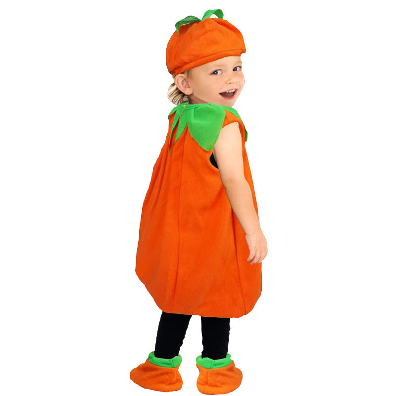 Baby Halloween Pumpkin Clothes Cosplay Costume Sets