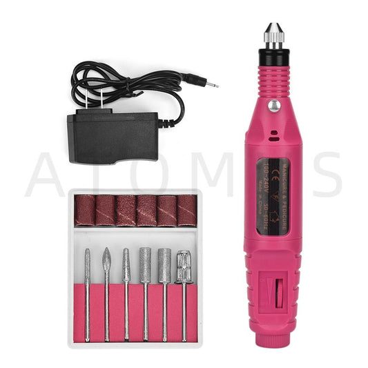 New 1Set Nail Drill Machine Professional Electric Kit Manicure Machine